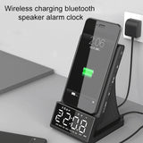 Bluetooth Speaker Phone Charging Speaker Alarm Clock Radio 0 - Tophatter Daily Deals