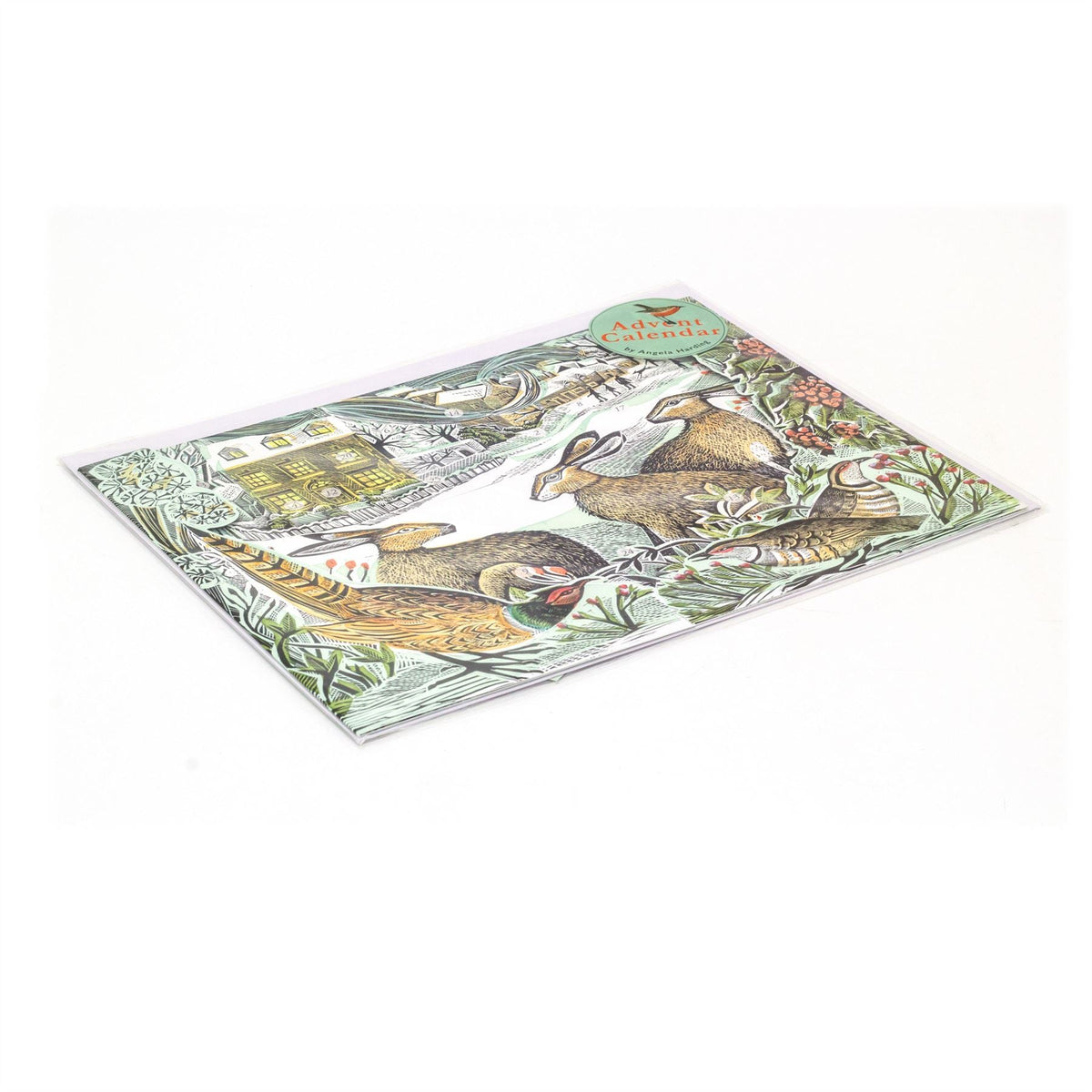 We Three Hares Pop-up 3D Advent Calendar | Rabbit Christmas Calendar - 40x30cm Advent Calendar - Tophatter Daily Deals