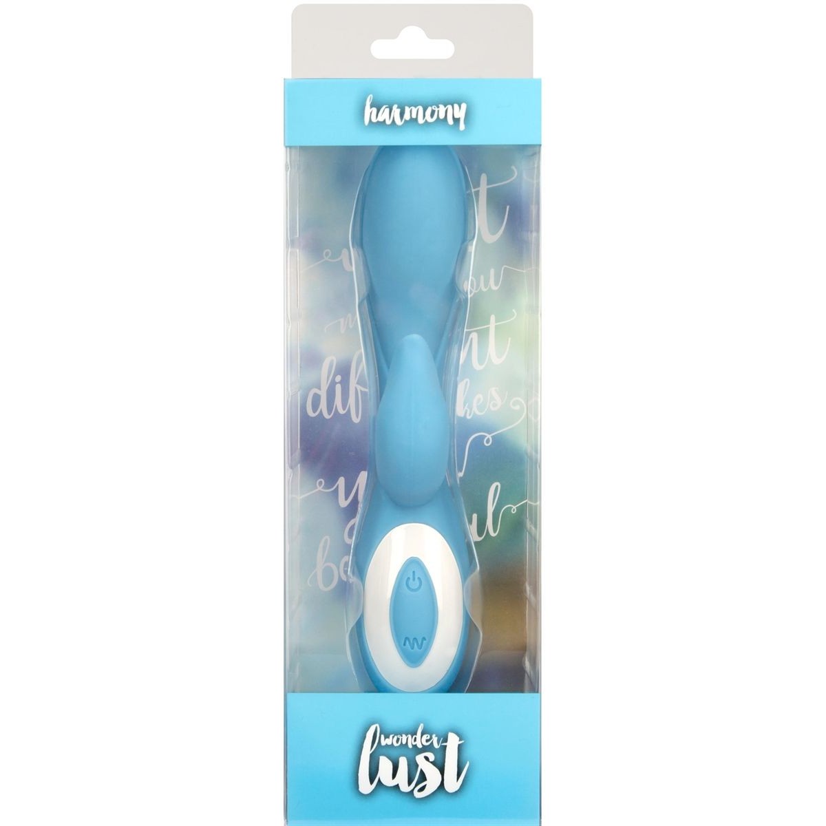 Wonderlust Harmony Rabbit Vibrator in Blue Rabbit Vibrator - Tophatter Daily Deals