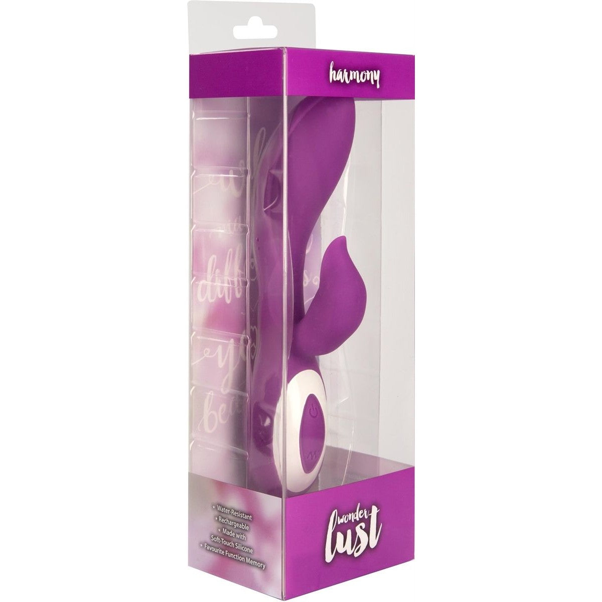 Wonderlust Harmony Rabbit Vibrator in Purple Rabbit Vibrator - Tophatter Daily Deals