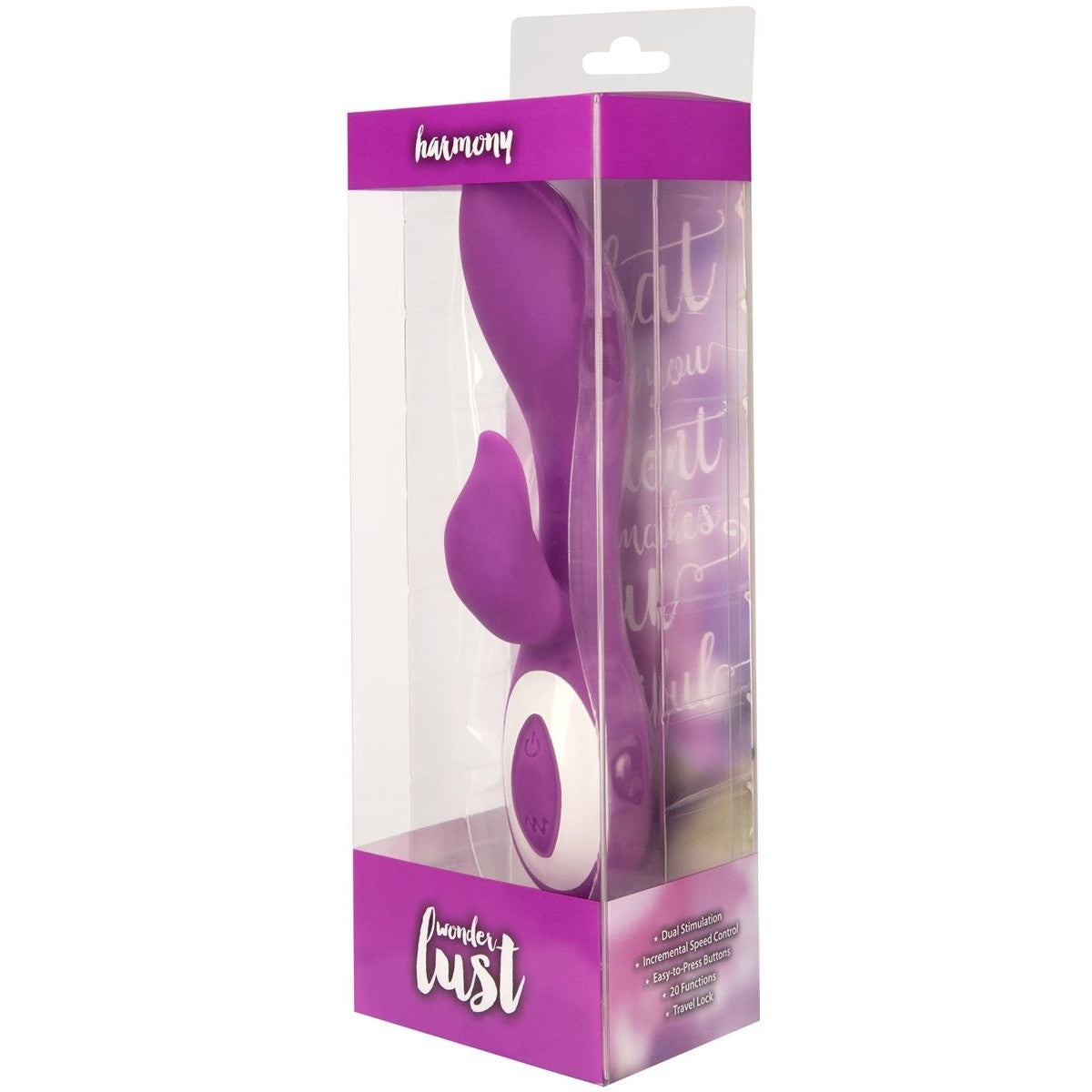 Wonderlust Harmony Rabbit Vibrator in Purple Rabbit Vibrator - Tophatter Daily Deals