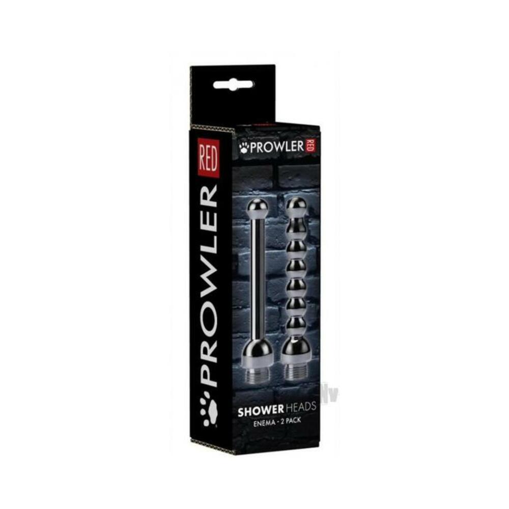 Prowler Red Shower Heads 2pk - Tophatter Daily Deals