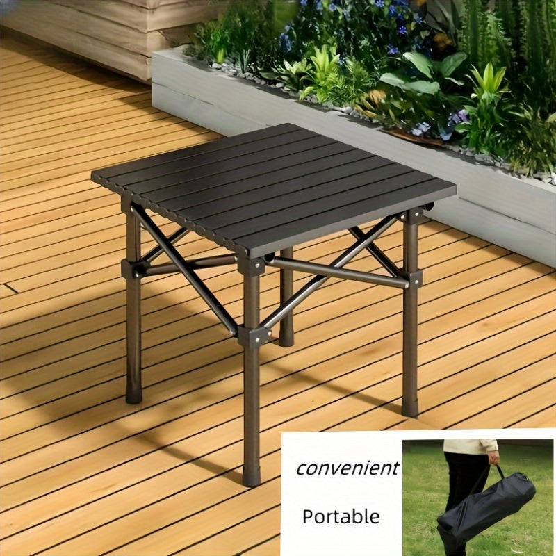 Portable Folding Camping Table for Outdoor and Beach Camping & Hiking - Tophatter Daily Deals