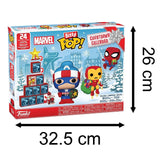 Funko Bitty Pop Marvel Comics Christmas Advent Calendar, Kids Advent Calendar Advent Calendar - Tophatter Daily Deals