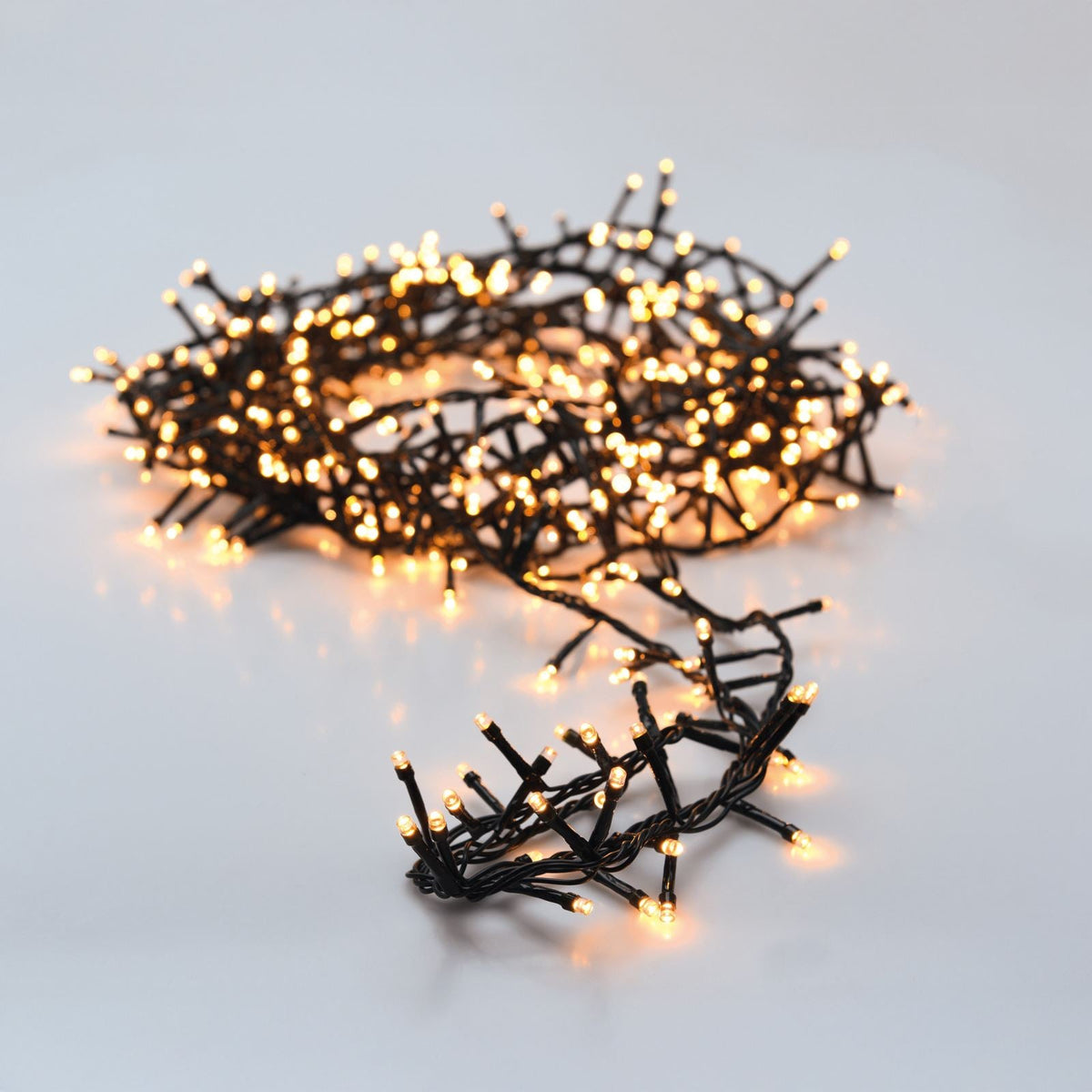 1000 Warm White LED String Lights | Microcluster LEDs for Indoor & Outdoor Fairy Lights - Tophatter Daily Deals