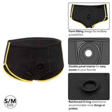 Boundless Black and Yellow Brief – Harness > Dildos > Strap On Harnesses - Tophatter Daily Deals