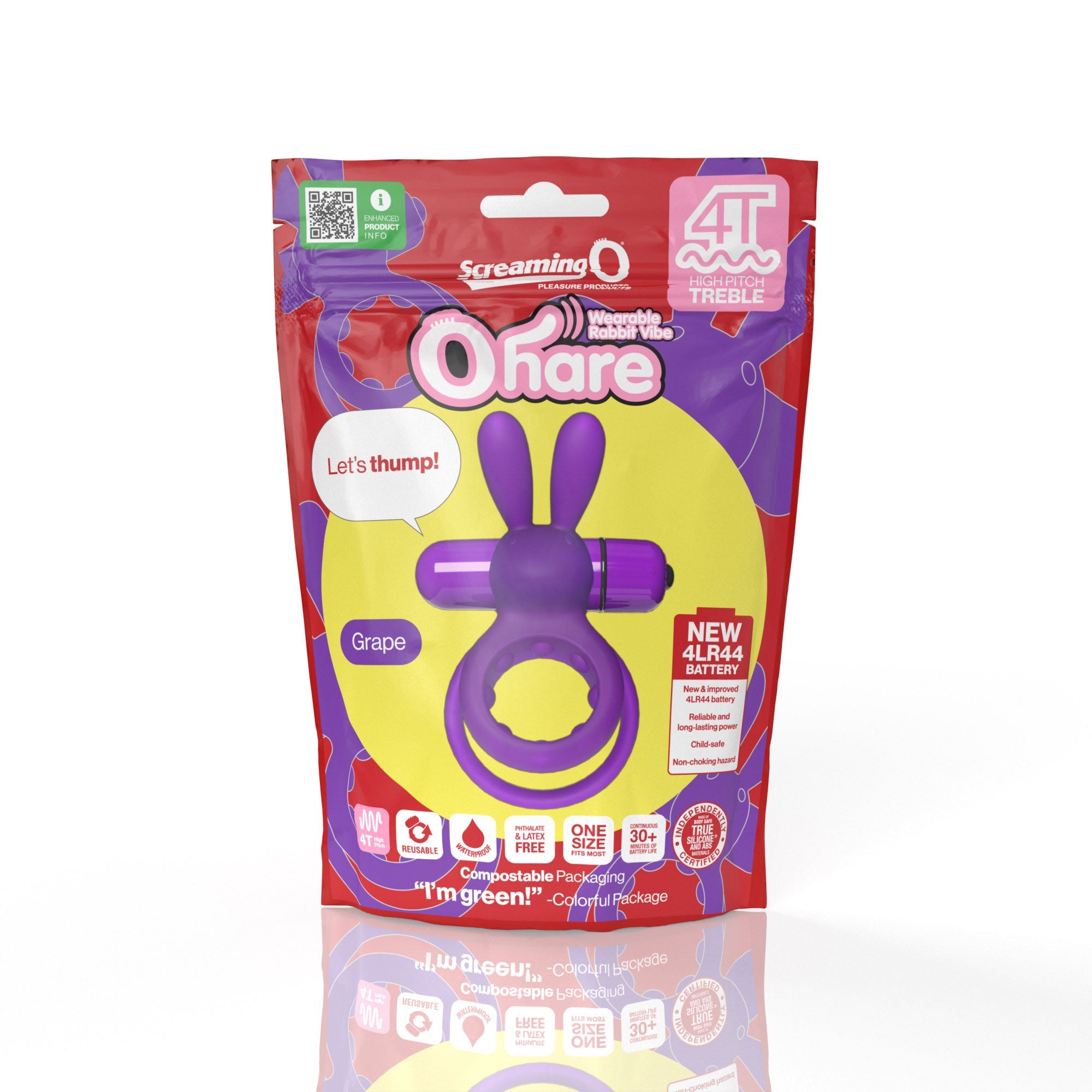 Ohare 4T High Pitch Treble (Grape) > Sex Toys > Couples Toys - Tophatter Daily Deals