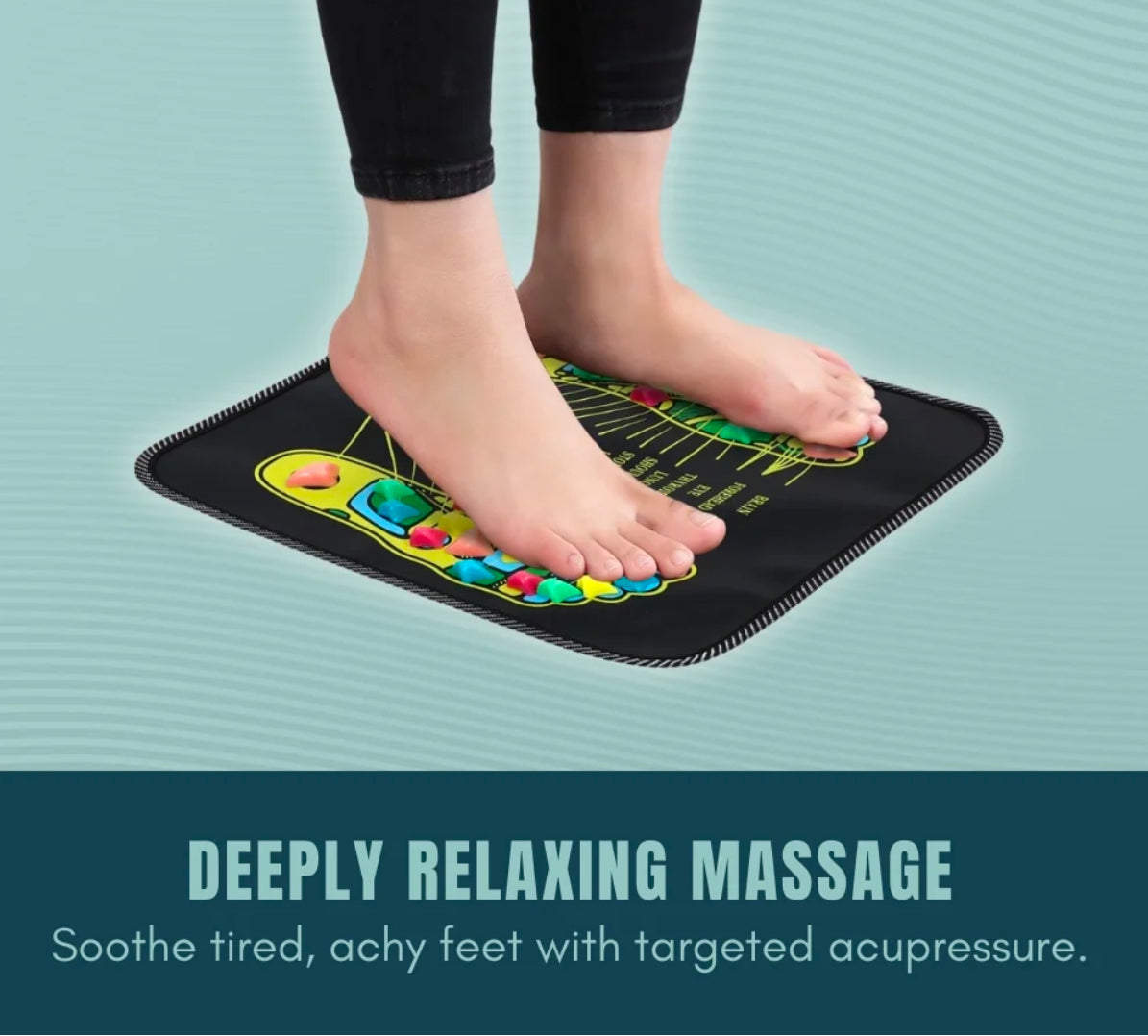 Relaxing Acupressure Foot Mat - Tophatter Daily Deals