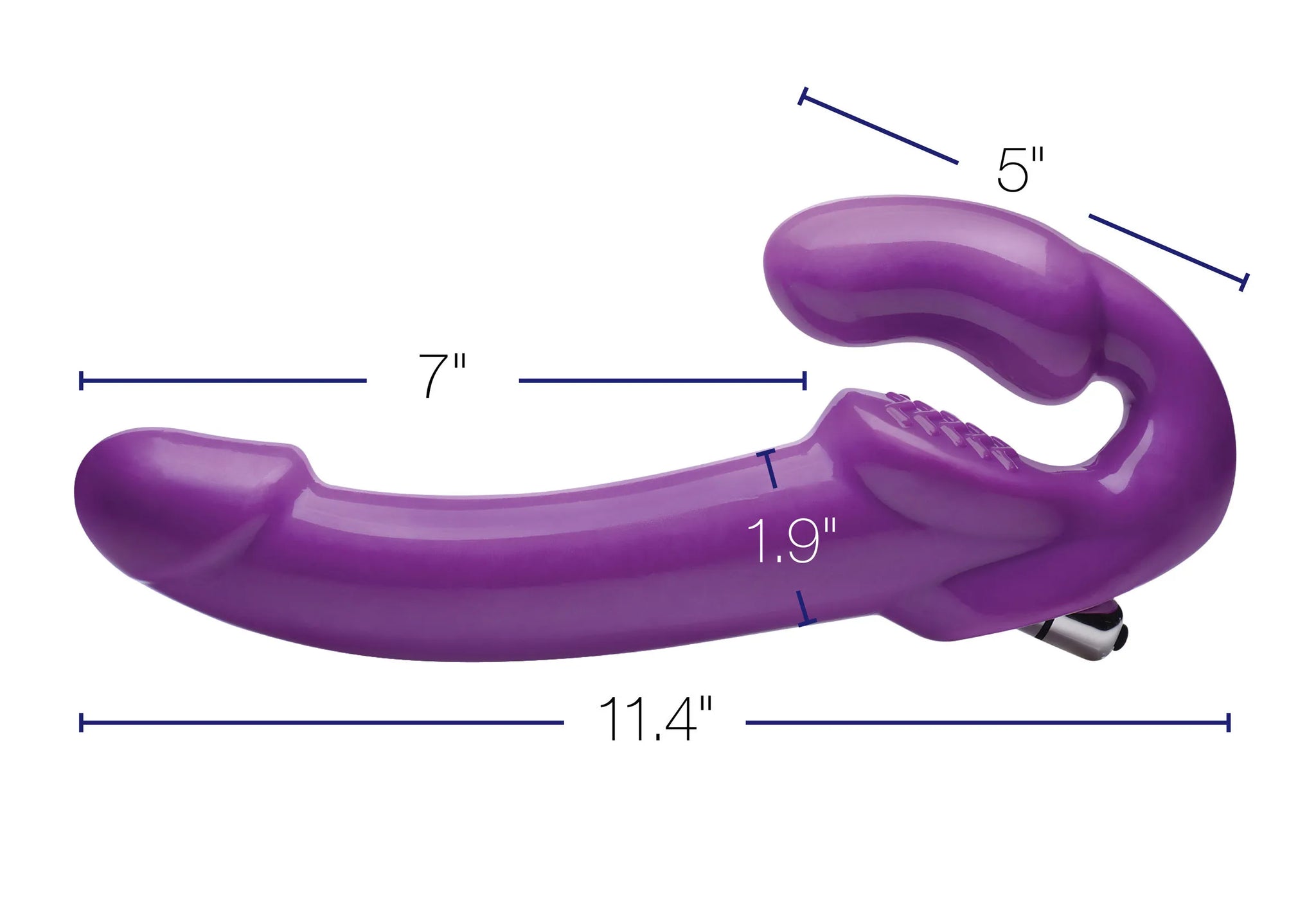 Revolver Strapless Strap-On – Extra Thick Long Shaft Harness-Free Harness-Free Vibrator > Dildos > Strapless Strap Ons - Tophatter Daily Deals