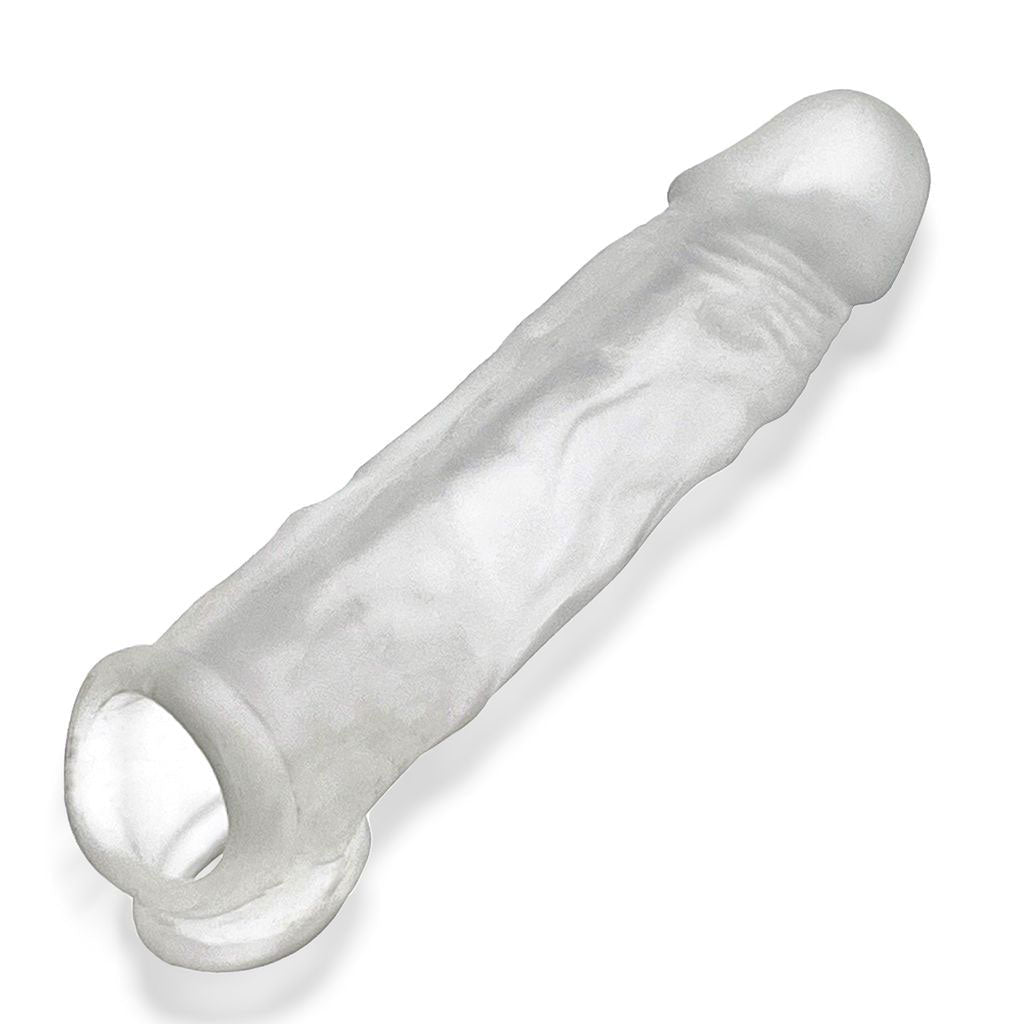 Dicker Ultra-Slim Cocksheath Clear Ice 7.5 Inch Length > Sex Toys For Men > Penis Sleeves - Tophatter Daily Deals