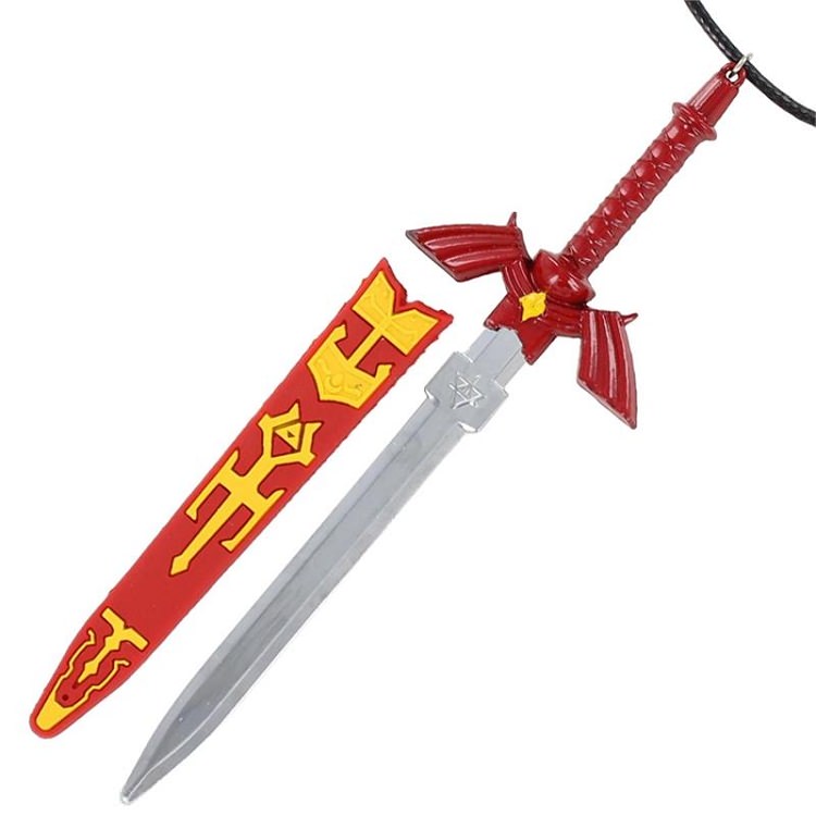 Shadow Master Hyrule Warrior Sword Necklace - Tophatter's Guns'N'Weapons Store - FREE SHIPPING Collectible Weapons - Tophatter Daily Deals