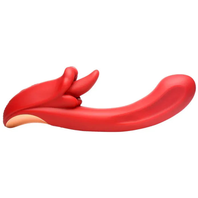 Lusty Licker (Red) – Silicone Licking Vibrator with Vibrating Shaft > Vibrators > Unconventional - Tophatter Daily Deals