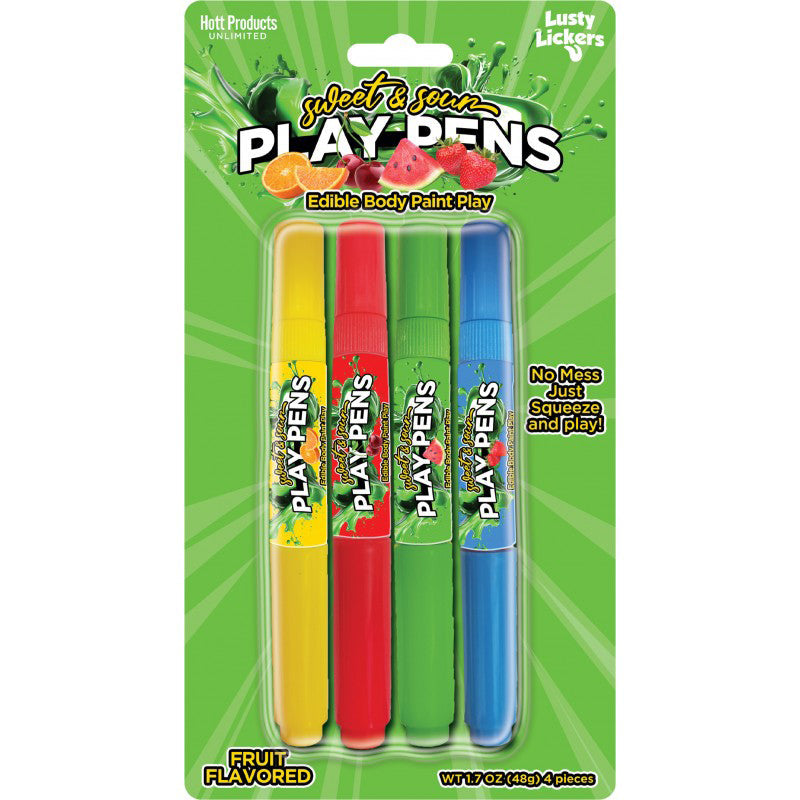 Sweet and Sour Play Pens – Edible Fruit Flavored Body Pens > Novelties > Candy & Edible Items - Tophatter Daily Deals
