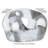 OXBALLS TRI-SPORT XL Thicker 3-Ring Cocksling Clear – Enhanced Support and Bulge Enhancement > Cock Ring > Sling - Tophatter Daily Deals
