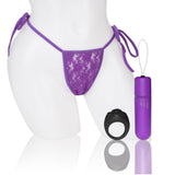Vibrating Panty Set W/ Remote Ring 4t High Pitch Treble (Grape) > Sex Toys For Ladies > Panty Vibes - Tophatter Daily Deals