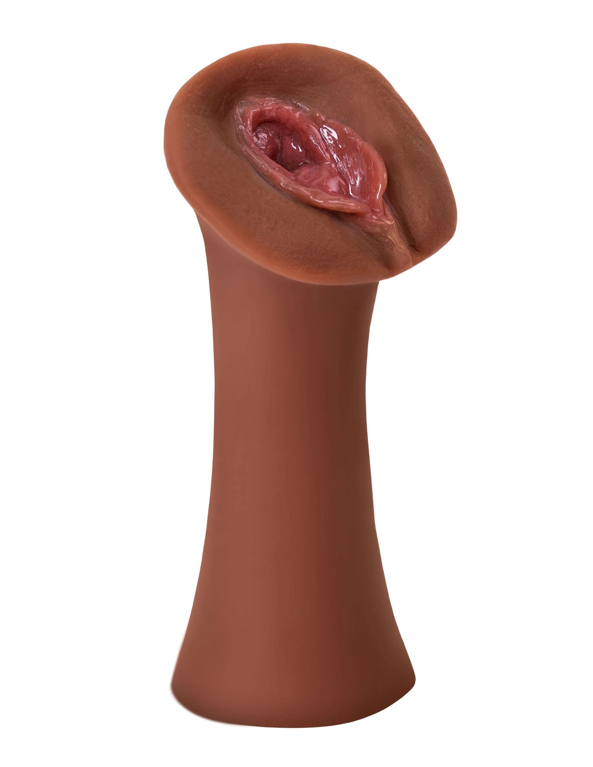 Extreme Wet Pussies Juicy Snatch (Brown) – Self-Lubricated Stroker > Sex Toys For Men > Masturbators > Manual - Tophatter Daily Deals