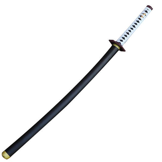 Tomioka Giyu Collectible Demon Slayer Replica Hashira Blue Nichirin Katana Sword Swords - Tophatter Daily Deals