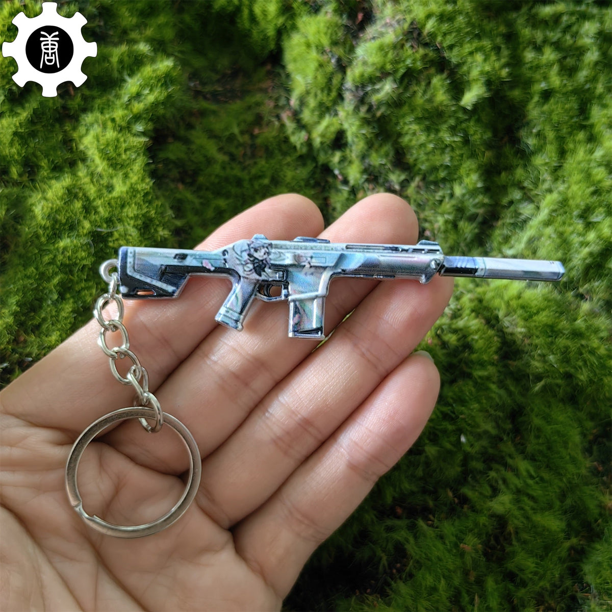 Val Mini 9 Lives Phantom Gun Metal Keychain Keychain - Tophatter Daily Deals