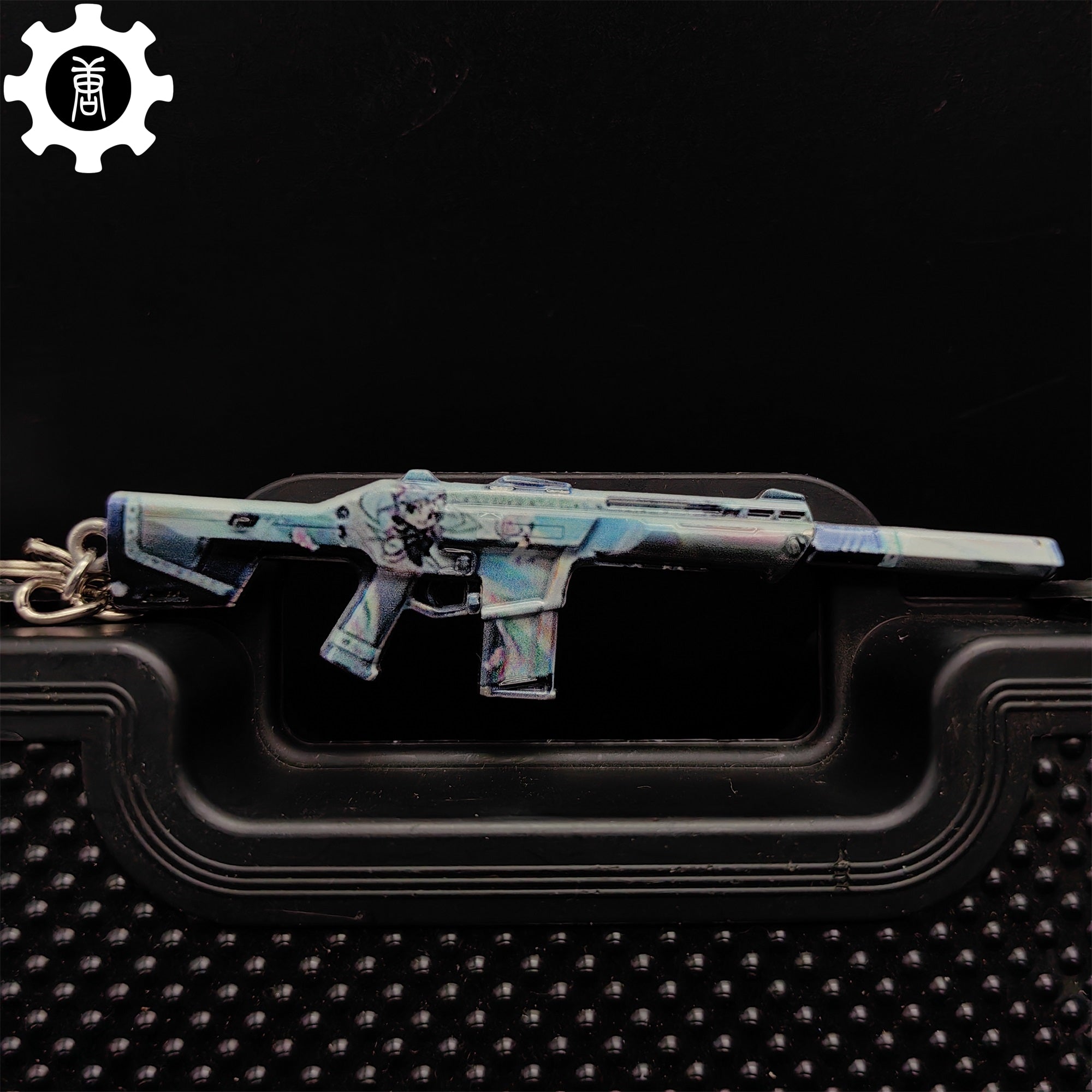 Val Mini 9 Lives Phantom Gun Metal Keychain - Tophatter Daily Deals