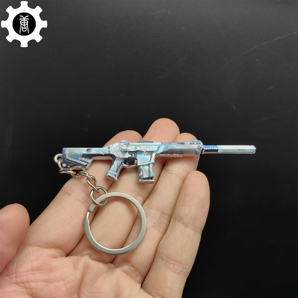 Val Mini 9 Lives Phantom Gun Metal Keychain - Tophatter Daily Deals