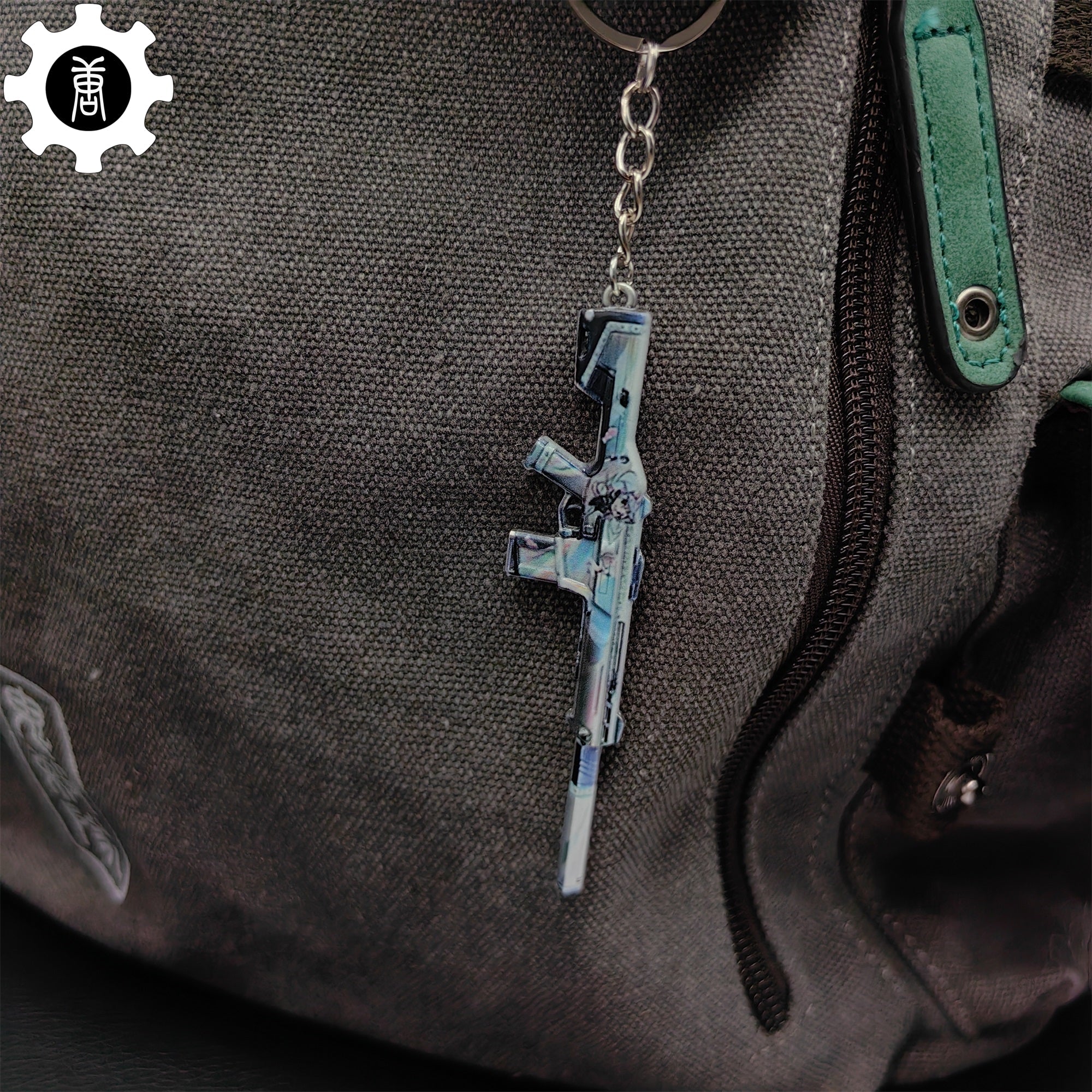 Val Mini 9 Lives Phantom Gun Metal Keychain - Tophatter Daily Deals