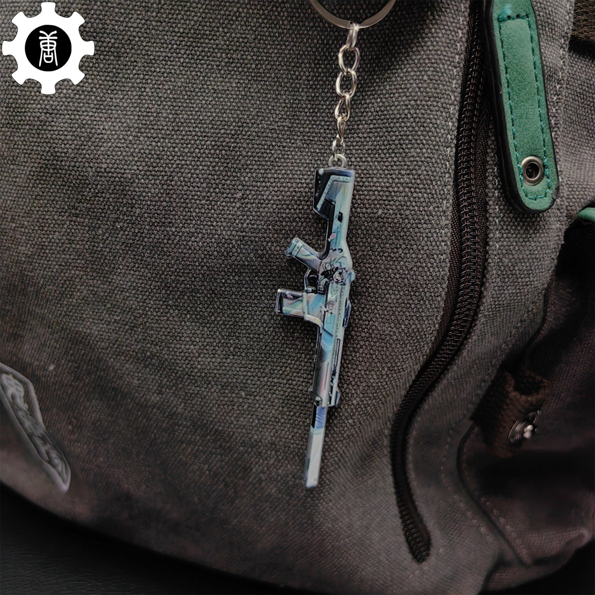 Val Mini 9 Lives Phantom Gun Metal Keychain - Tophatter Daily Deals