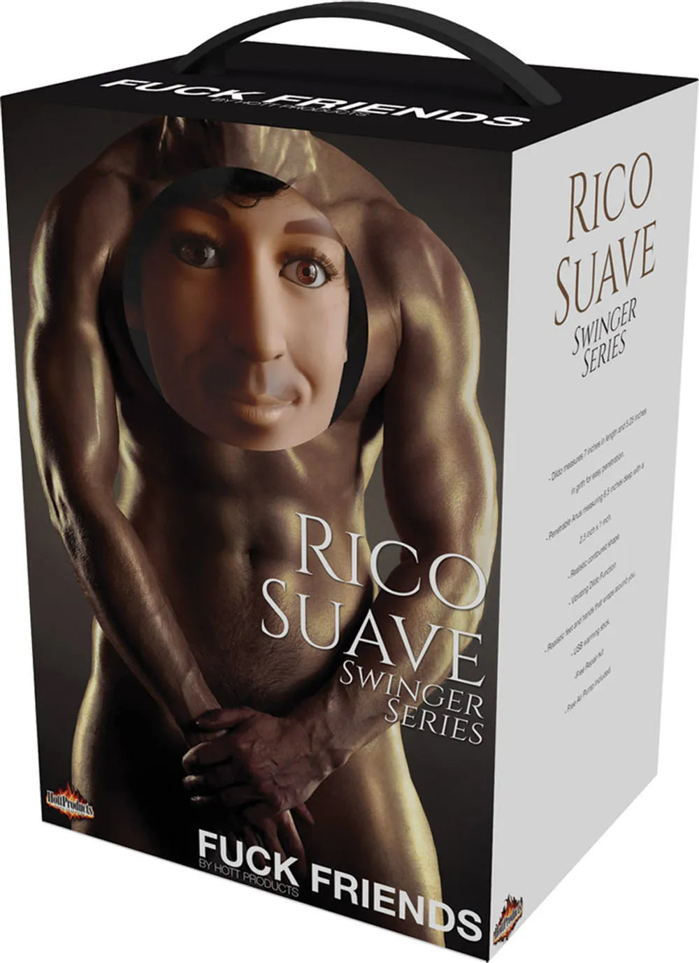 Fuck Friends Rico Suave – 7 Inch Realistic Penis Love Doll > Sex Toys > Sex Dolls > Inflatable - Tophatter Daily Deals