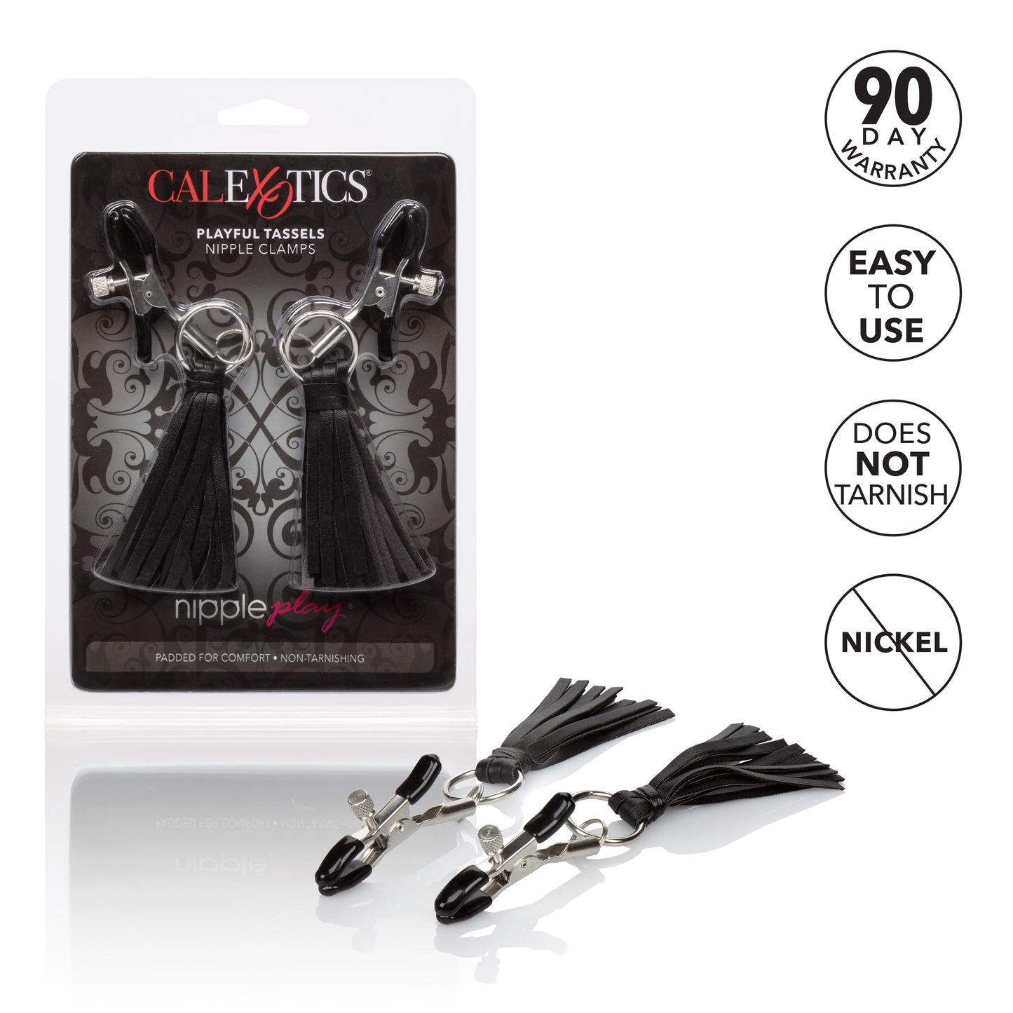 Playful Tassels Nipple Clamps for Sensual Adult Intimacy Play > Sex Toys > Nipple Clips - Tophatter Daily Deals