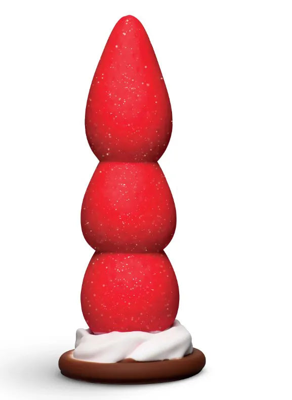 Strawberry Sweet Cream Premium Silicone 7.8" Dildo > Dildos > Other Dildos - Tophatter Daily Deals