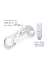 Fantasy X-Tensions Vibrating Cock Sling (Clear) – Vibrating Cock Sling > Cock Ring > Sling - Tophatter Daily Deals