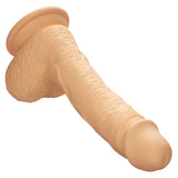 Dual Density Silicone Studs 6.25 Inch / 16 cm Ivory Realistic Flexible Design with Suction Cup Base > Dildos > Realistic Dildos - Tophatter Daily Deals
