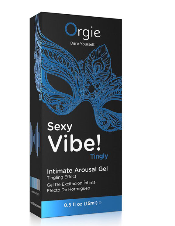 Orgie Sexy Vibe Intimate Arousal Gel 15ml – Liquid Vibrator Gel > Essentials > Womens Enhancers - Tophatter Daily Deals
