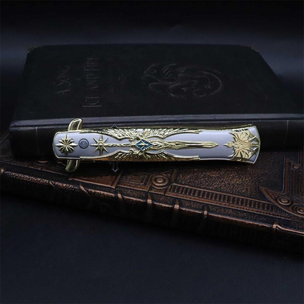 Chihiro snow Folding Knife Metal Display Model - Tophatter Daily Deals