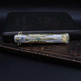 Chihiro snow Folding Knife Metal Display Model - Tophatter Daily Deals