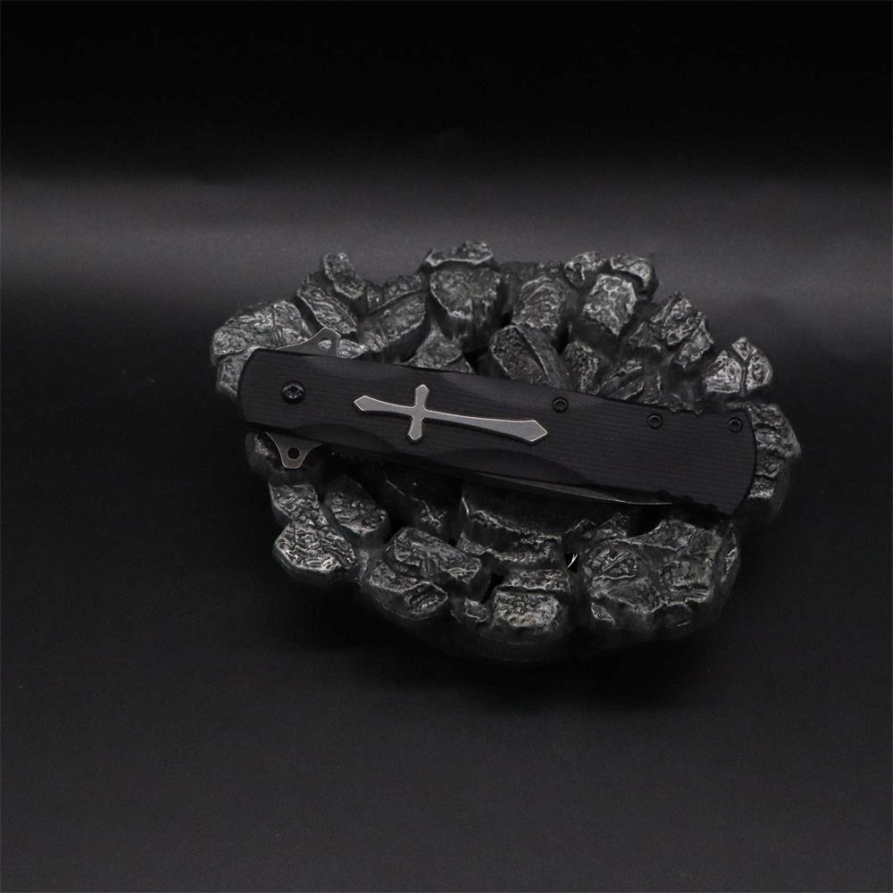 Cross Knife Christian Folding Knife - Tophatter Daily Deals