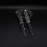 Crusades Knife Knights Templar Folding Knife - Tophatter Daily Deals