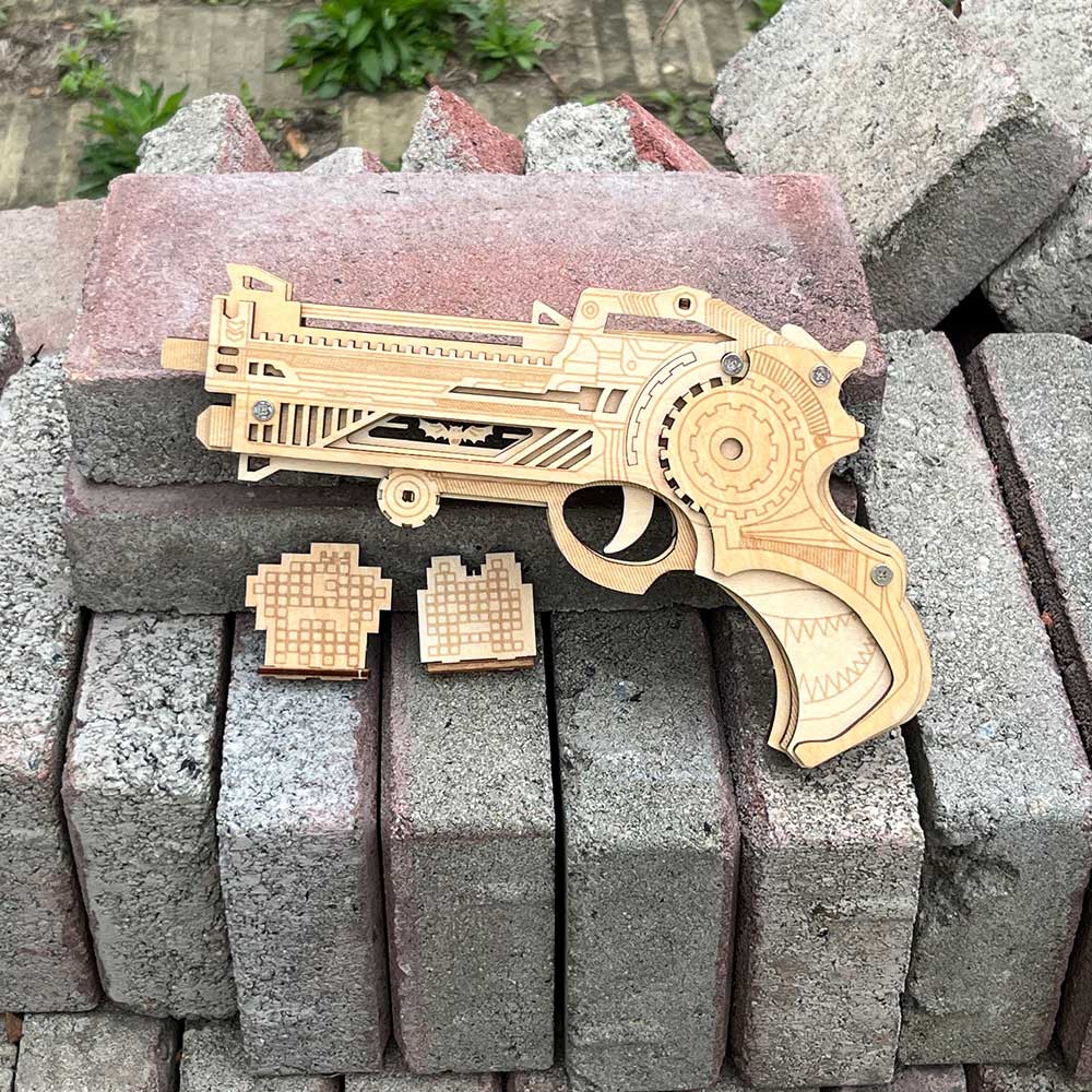 Hunting Gun 3D Rubber Band Gun Model Kit - Tophatter Daily Deals