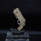 3D Wooden Rubber Band Gun Model Kit - Tophatter Daily Deals