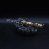 Staff of Homa Game Folding Knife Trainer Replica - Tophatter Daily Deals