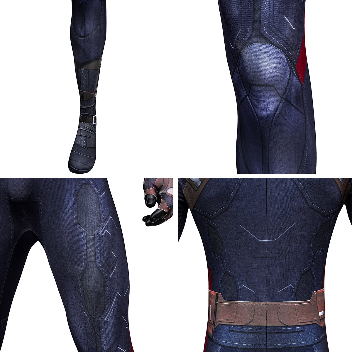 MAV Captain America: The Winter Soldier Captain America Steven Rogers Stealth Uniform Cosplay Costume Costume - Tophatter Daily Deals