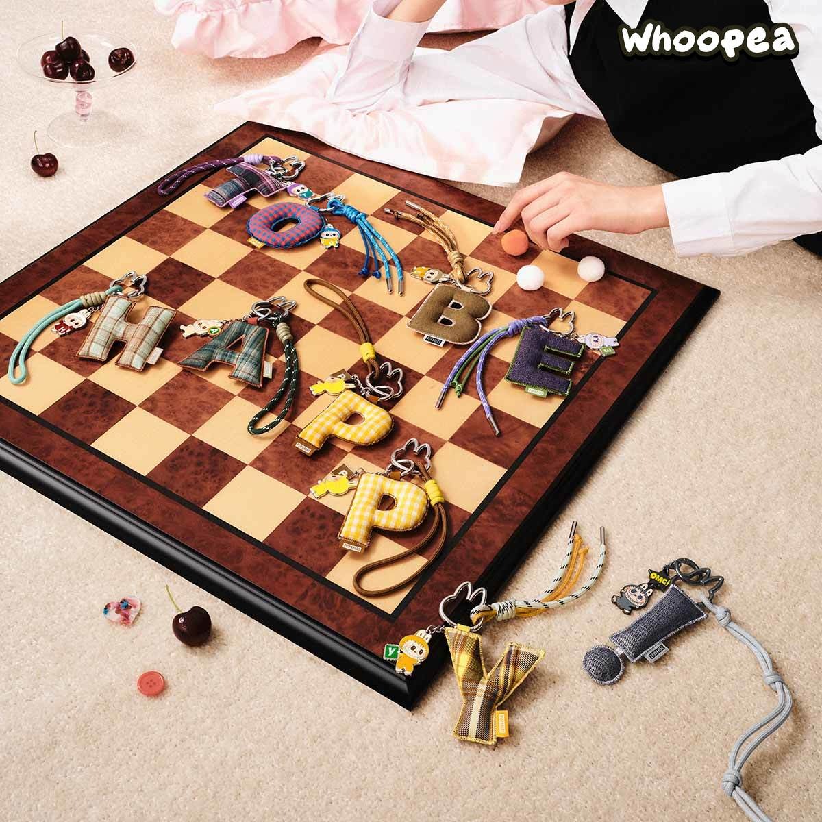 THE MONSTERS Pin for Love Series- Letter Pendant Blind Box (A-M) - Tophatter Daily Deals