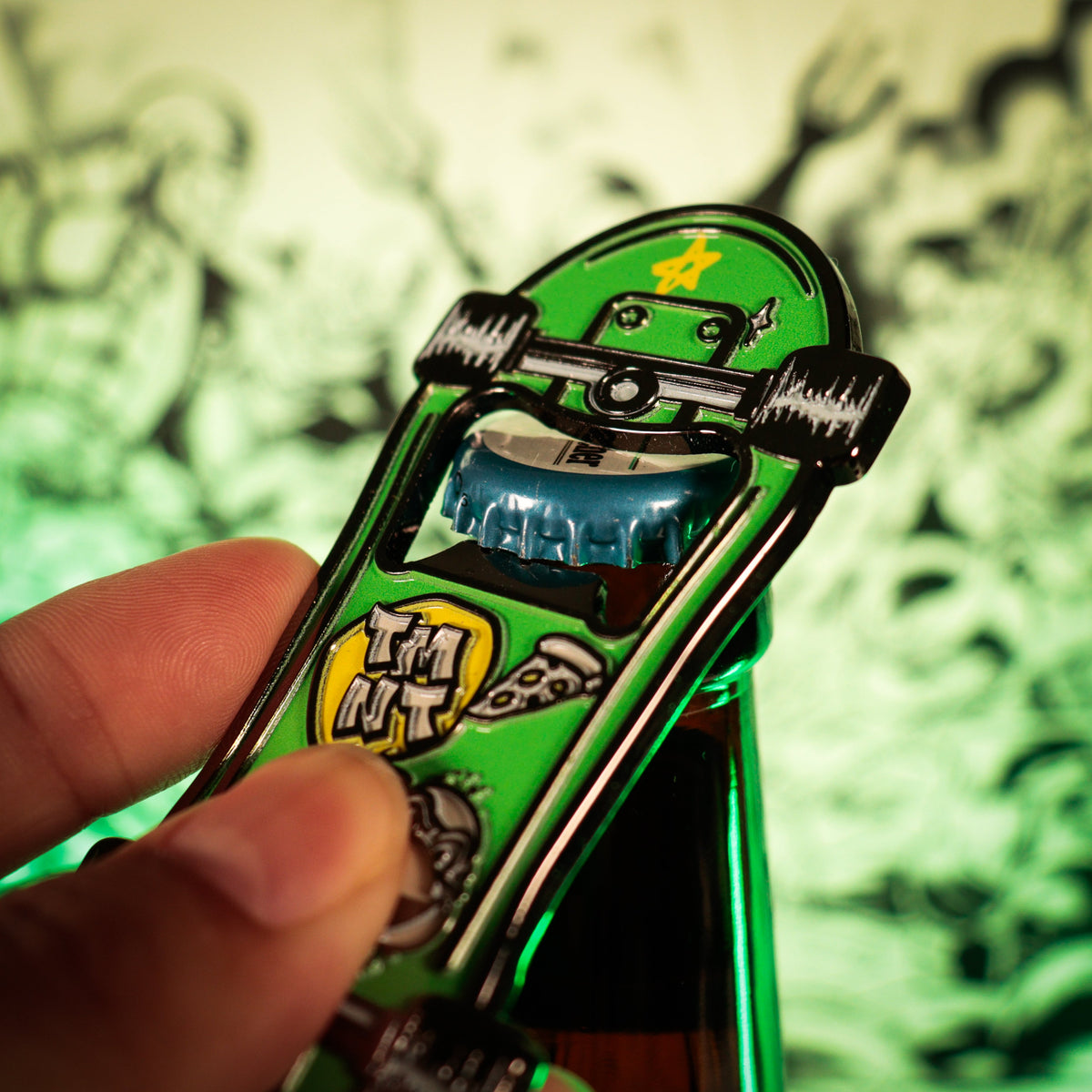 Teenage Mutant Ninja Turtles – Magnetic Skateboard Bottle Opener Bottle Opener - Tophatter Daily Deals