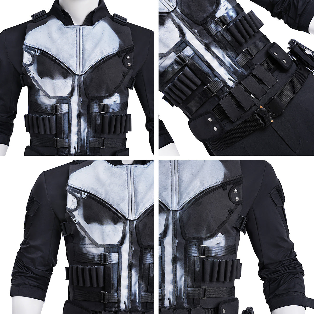 Daredevil: Born Again Daredevil Frank Castle The Punisher Cosplay Costume Costume - Tophatter Daily Deals