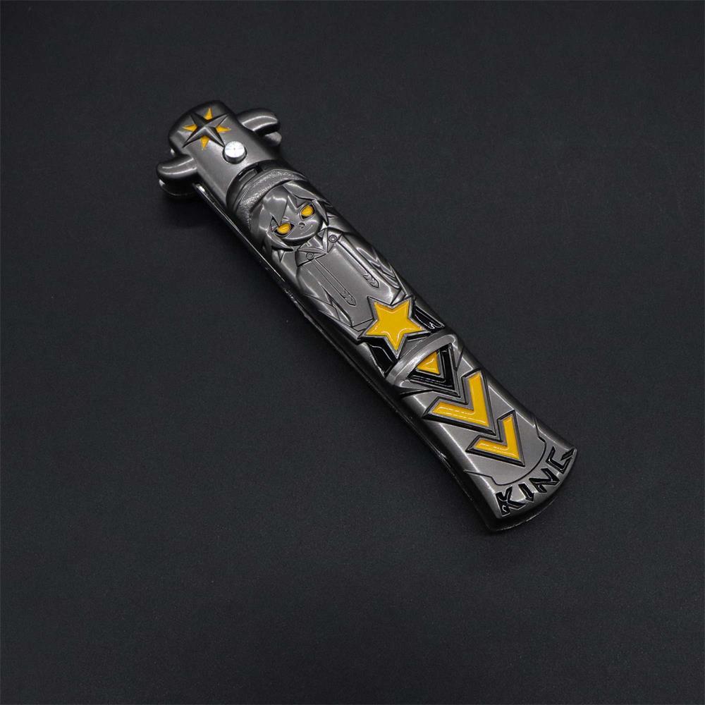 Folding Knife Game Animation Collection Metal Model - Tophatter Daily Deals