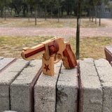 S&W 625 Revolver Rubber Band Gun Wooden Model - Tophatter Daily Deals