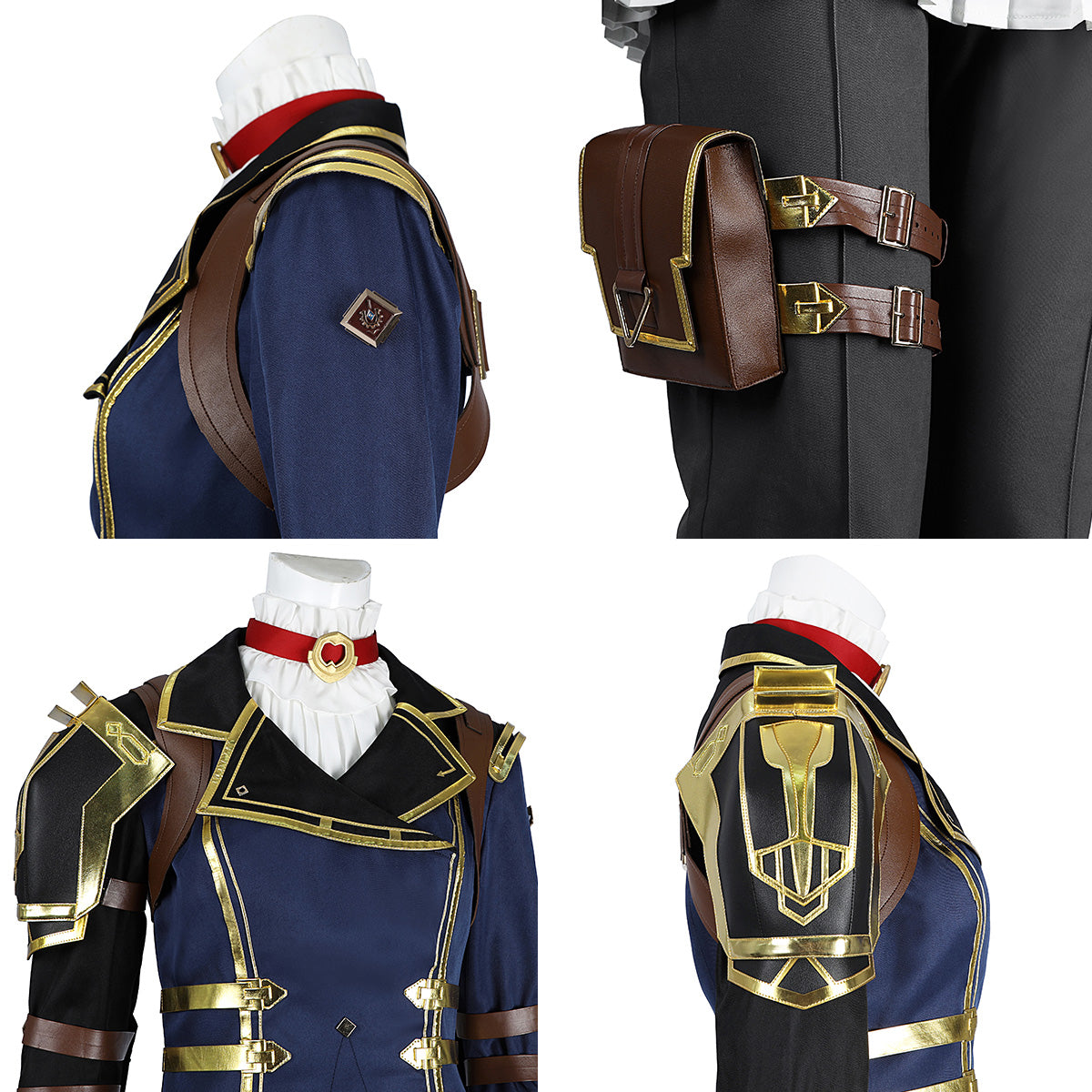[In stock]Arcane Season 2 League of Legends LOL Caitlyn Cosplay Costume Costume - Tophatter Daily Deals