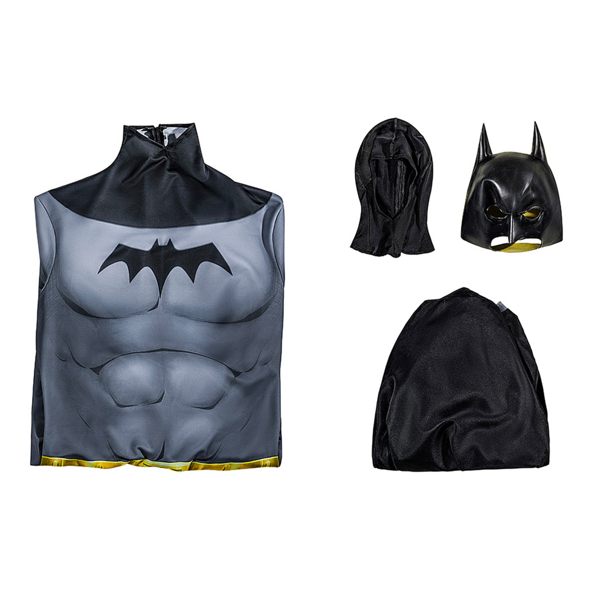 2024 Animation Batman: Caped Crusader Batman Jumpsuit Cosplay Costume Costume - Tophatter Daily Deals