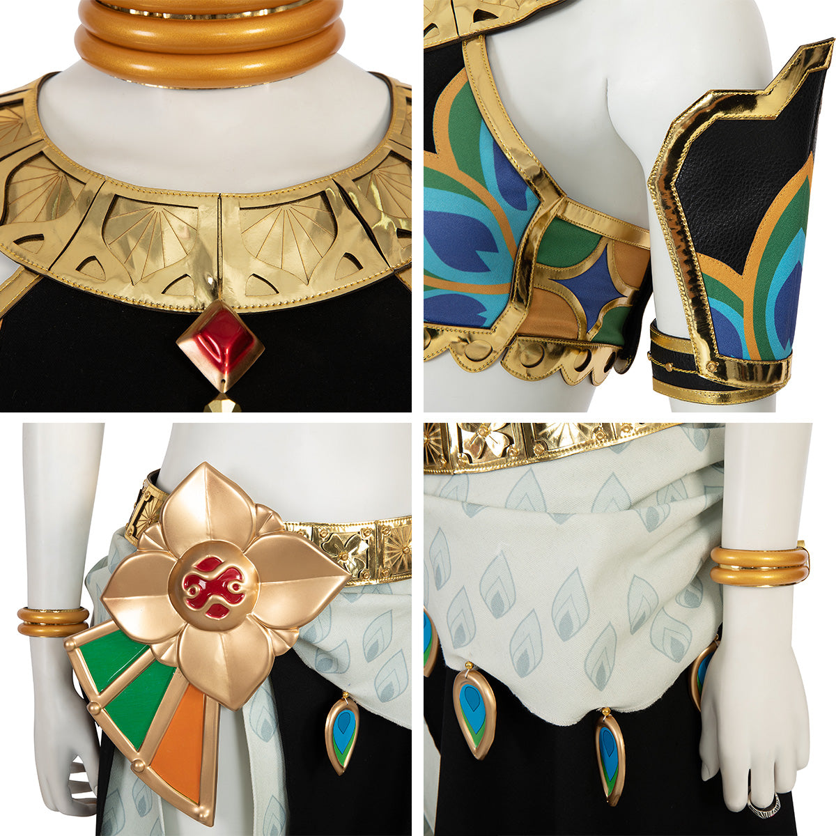 The Legend of Zelda: Tears of the Kingdom Riju Cosplay Costume - Tophatter Daily Deals