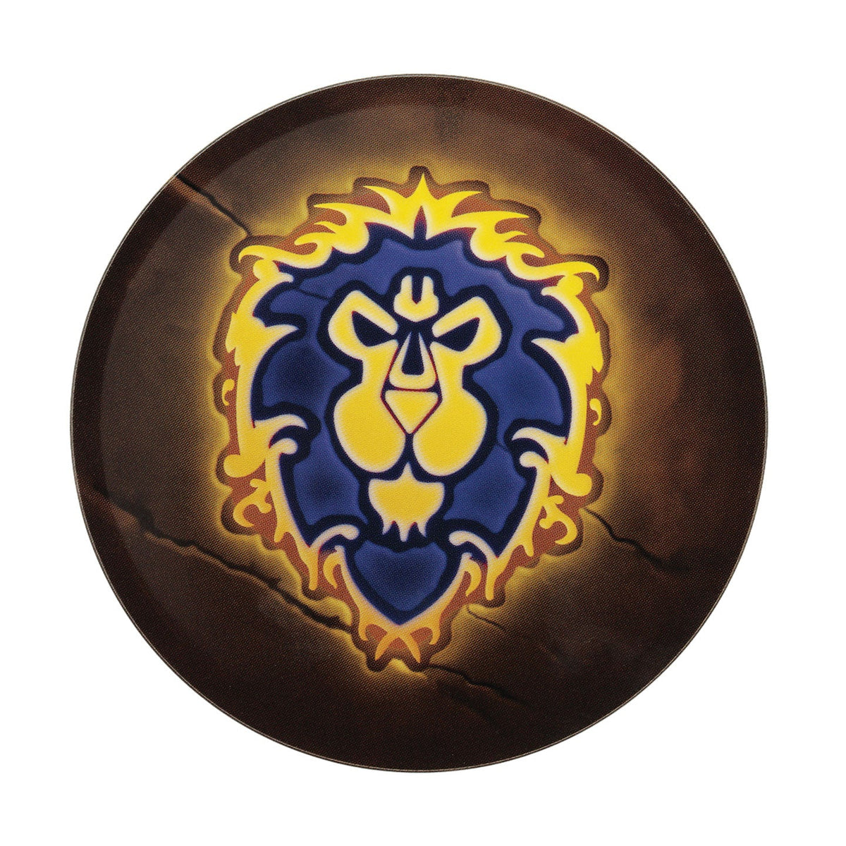 World of Warcraft - Set of Four Printed Metal Coasters Coaster - Tophatter Daily Deals