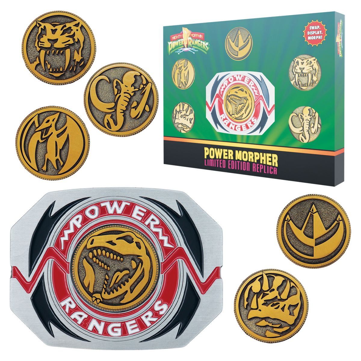 Power Rangers – Limited Edition Replica Interchangeable Power Morpher Collectible Replica - Tophatter Daily Deals